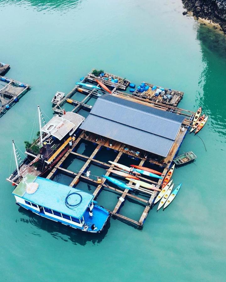 Eco Floating Farm Stay Cai Beo Chan Chau ภายนอก รูปภาพ