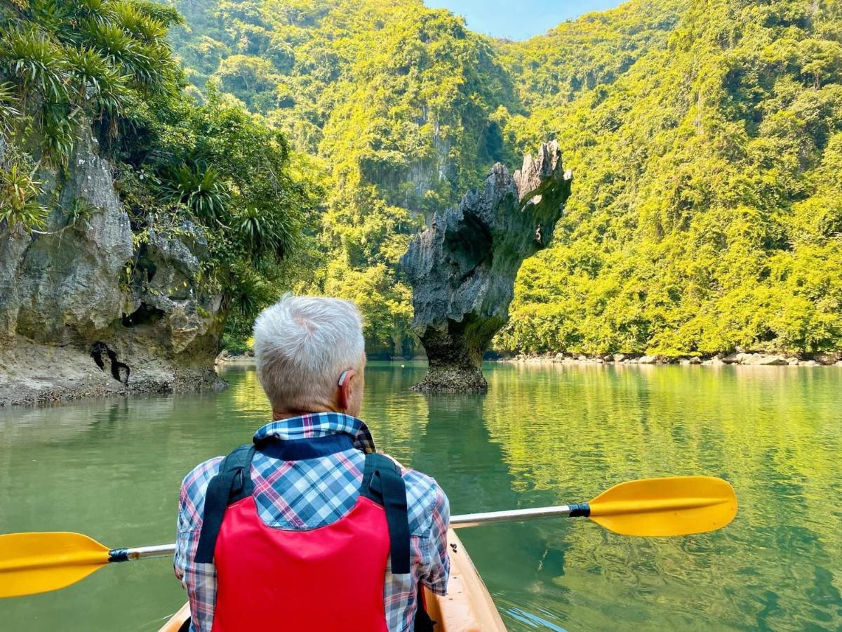 Eco Floating Farm Stay Cai Beo Chan Chau ภายนอก รูปภาพ