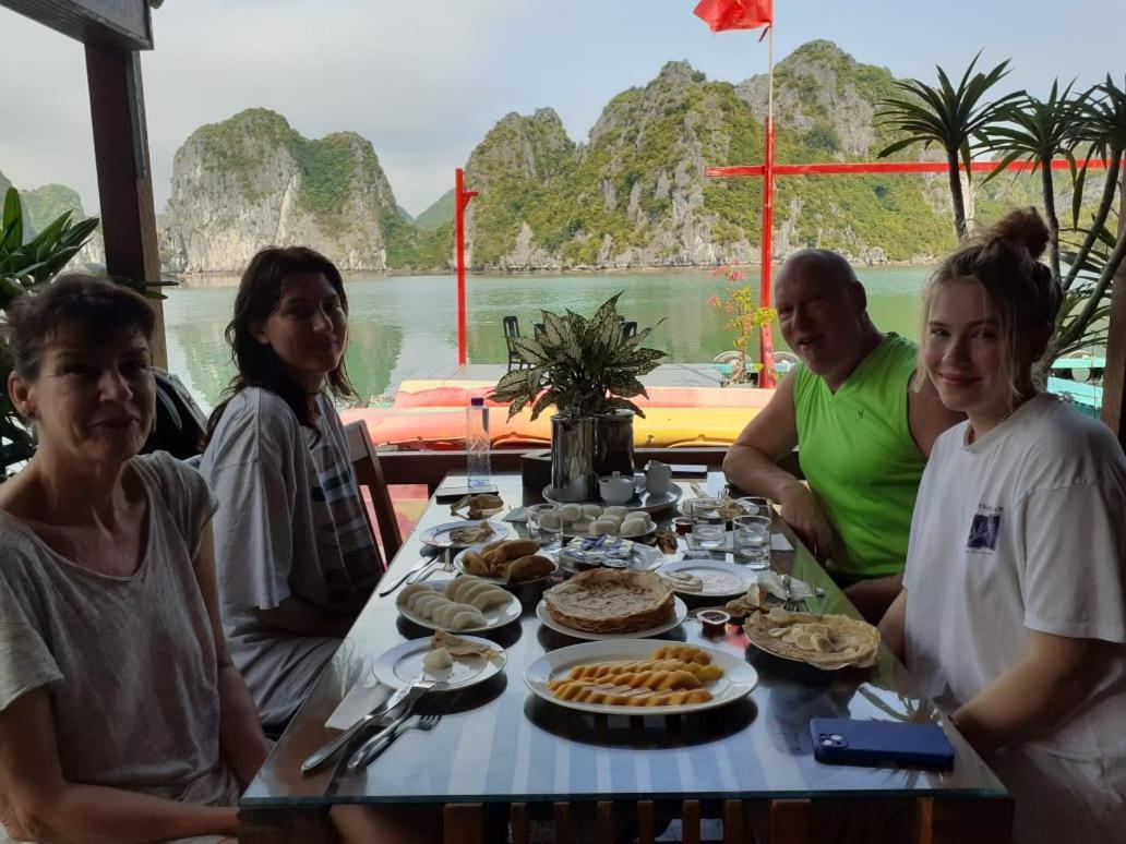 Eco Floating Farm Stay Cai Beo Chan Chau ภายนอก รูปภาพ