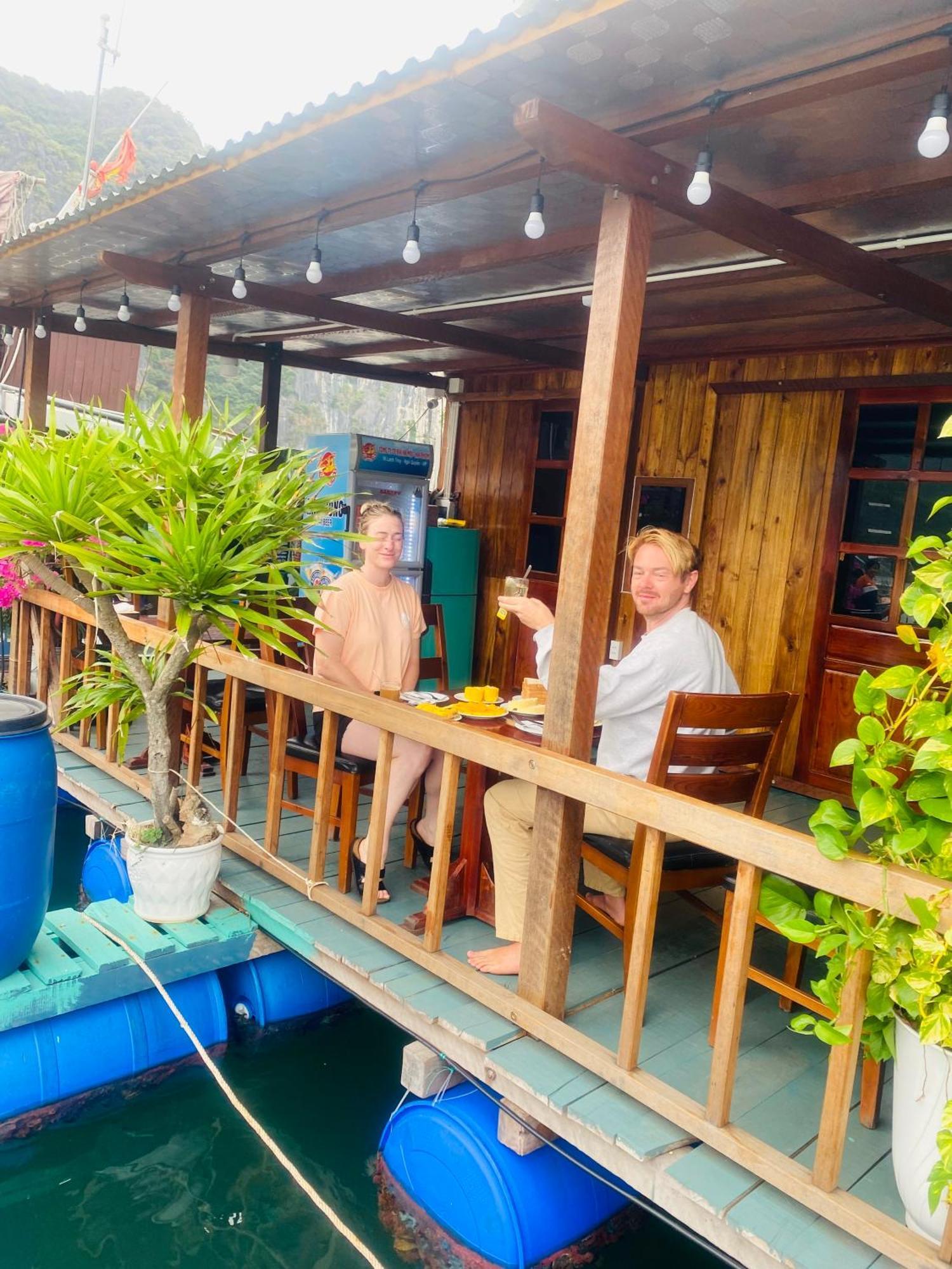 Eco Floating Farm Stay Cai Beo Chan Chau ภายนอก รูปภาพ