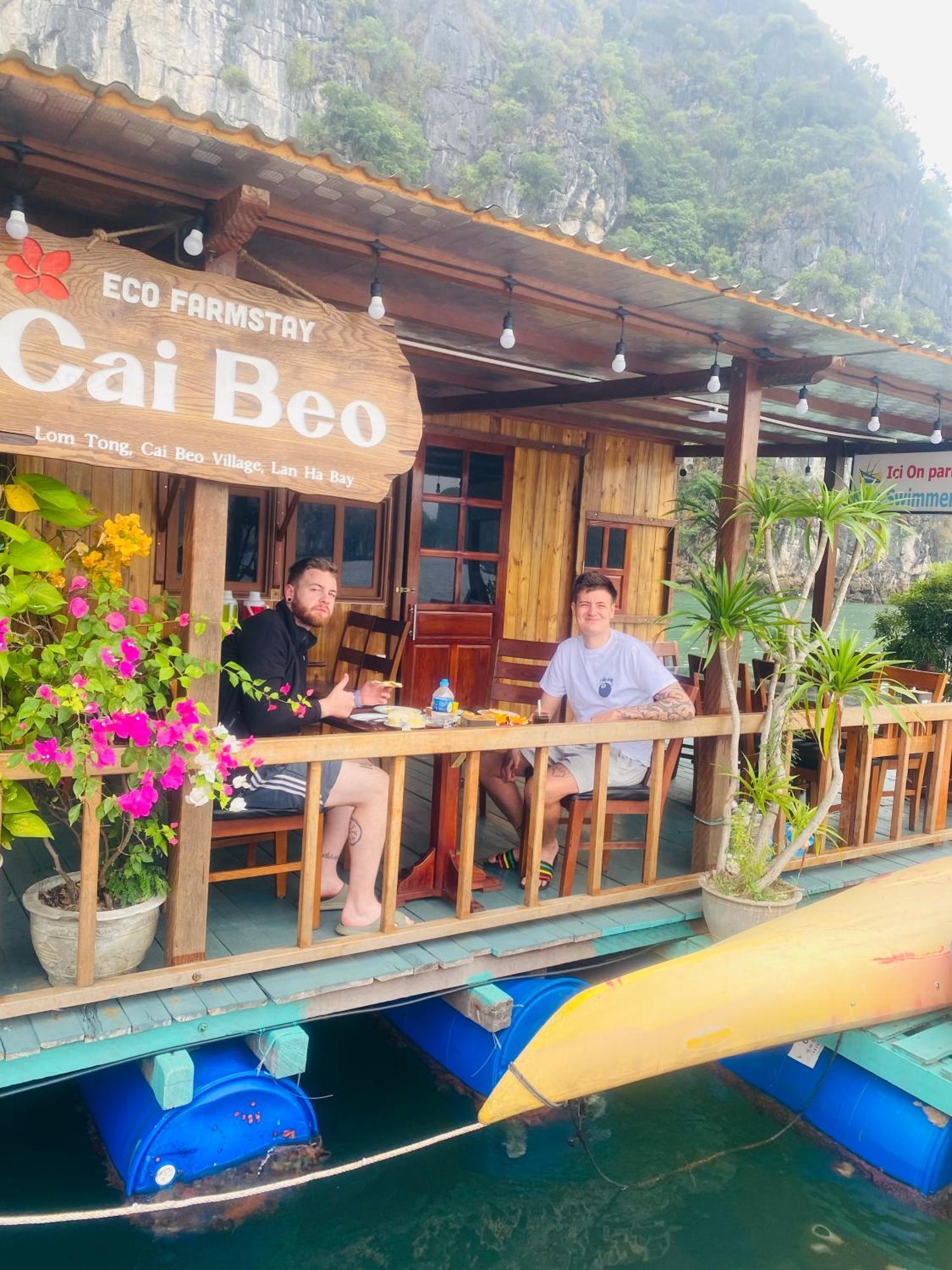 Eco Floating Farm Stay Cai Beo Chan Chau ภายนอก รูปภาพ